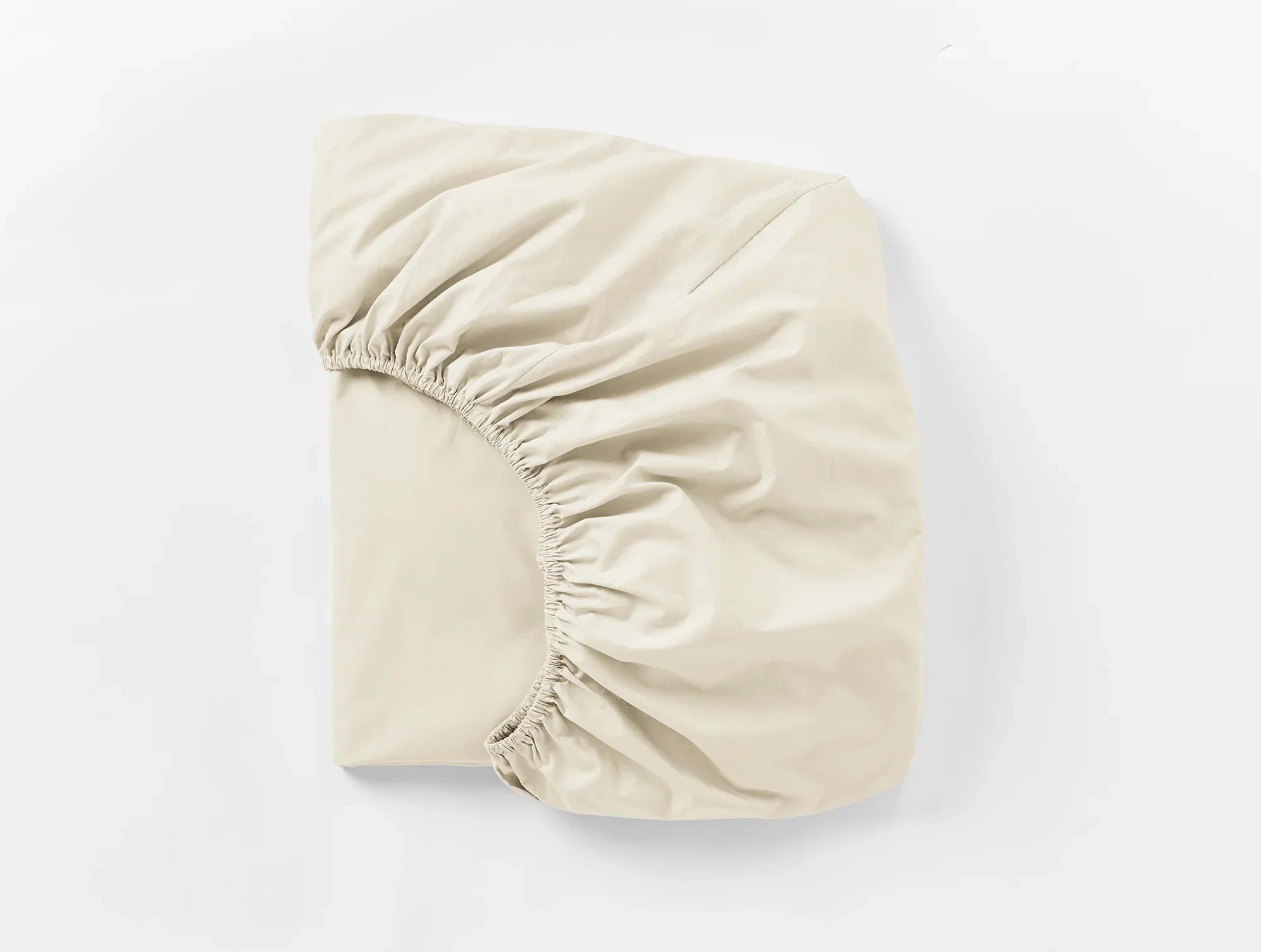 Premium Organic Percale Fitted Sheet - 100% Cotton, Breathable & Hypoallergenic - Perfect for Luxury Bedrooms, Guest Rooms & Eco-Friendly Homes
