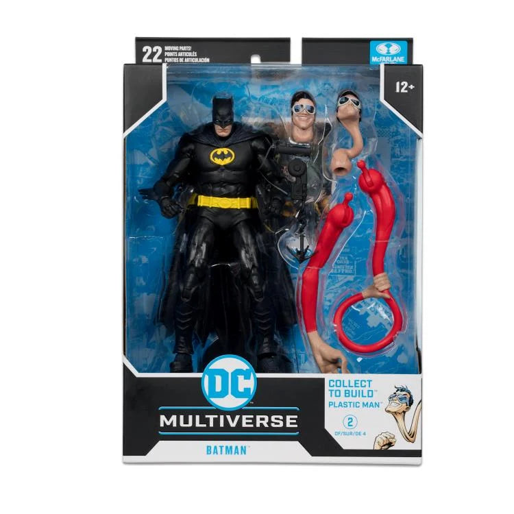 DC Multiverse Batman Action Figure - Collect to Build Plastic Man - Perfect for DC Fans, Collectors & Superhero Displays
