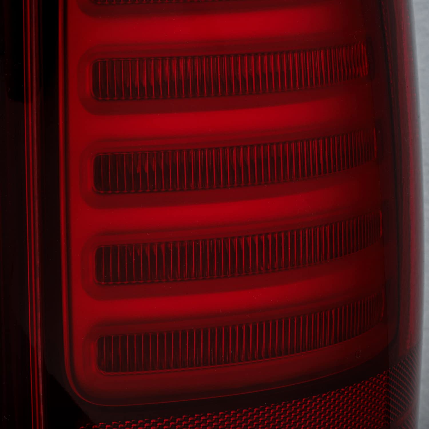 AKKON Dark Red LED Tail Lights Brake Lamps Pair for 2013-2018 RAM 1500 2500 3500 Pickup Truck - Driver & Passenger Side - Enhanced Safety & Style for Night Driving & Off-Road Adventures