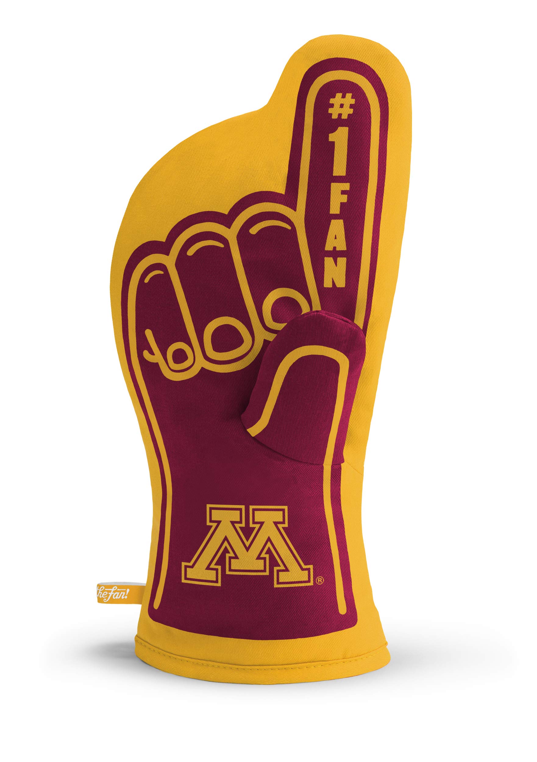 YouTheFan NCAA #1 Oven Mitt - Heat Resistant Kitchen Glove for Baking, Grilling & Cooking - Perfect for College Sports Fans & Home Chefs