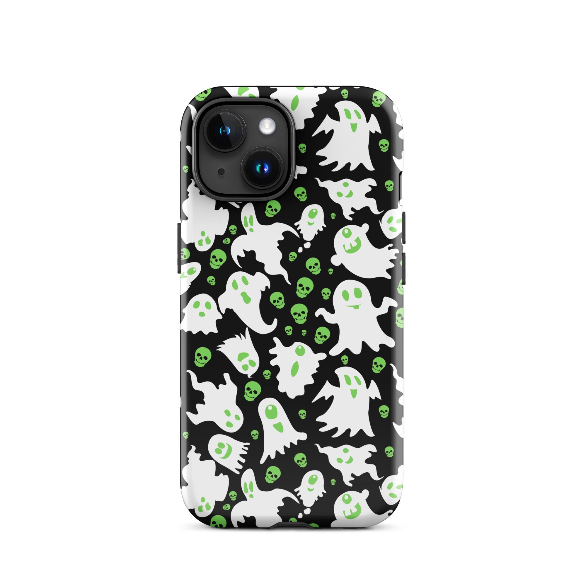 Premium Spooky Specter iPhone Case - Durable & Stylish Ghost Design for iPhone 14/13/12/11 Pro Max - Perfect for Halloween, Cosplay & Themed Parties
