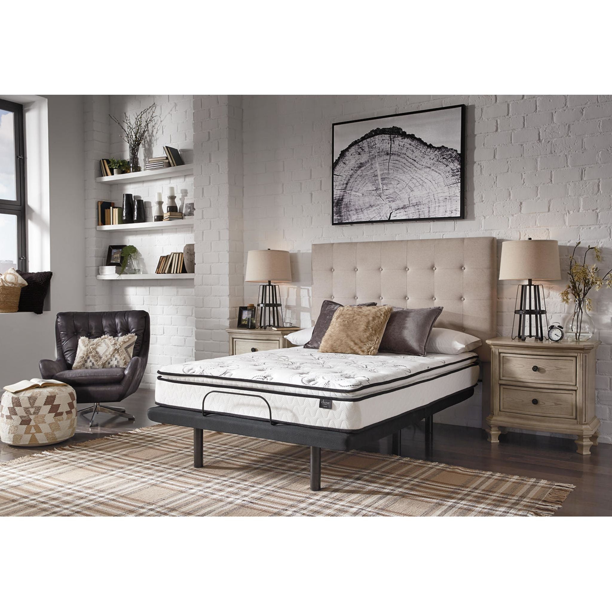 Ashley Sleep Best Lifestyle 14 Inch Adjustable Bed - Queen Size, Remote Control, Zero Gravity, Wall Hugger - Perfect for Back Pain Relief, Snoring & Sleep Apnea, Bedroom & Home Comfort