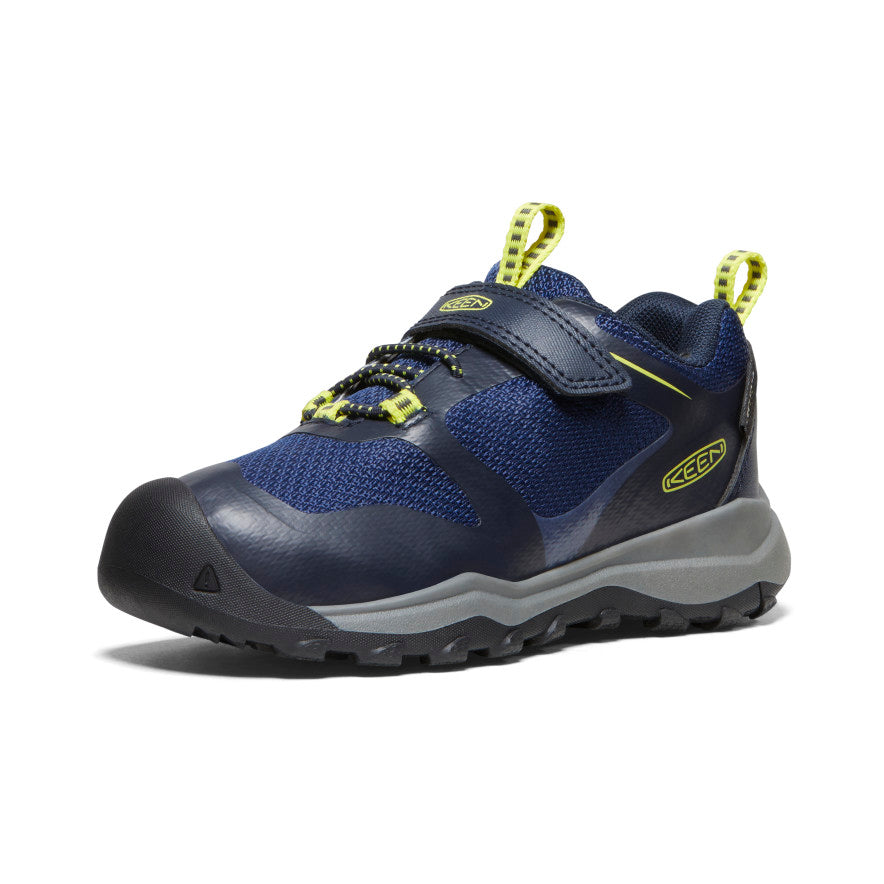 Little Kids' Wanduro Waterproof Shoes | Sky Captain/Evening Primrose | Outdoor Play & Rainy Day Adventures