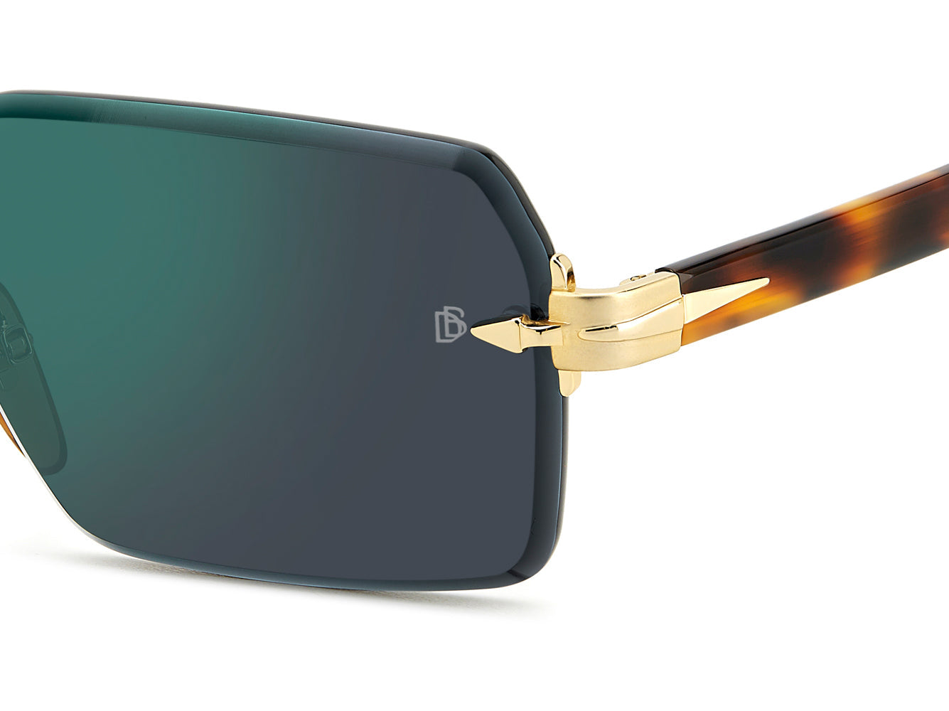 David Beckham DB7109/S Men's Sunglasses - Polarized UV Protection Aviator Style for Driving, Outdoor Sports & Fashion