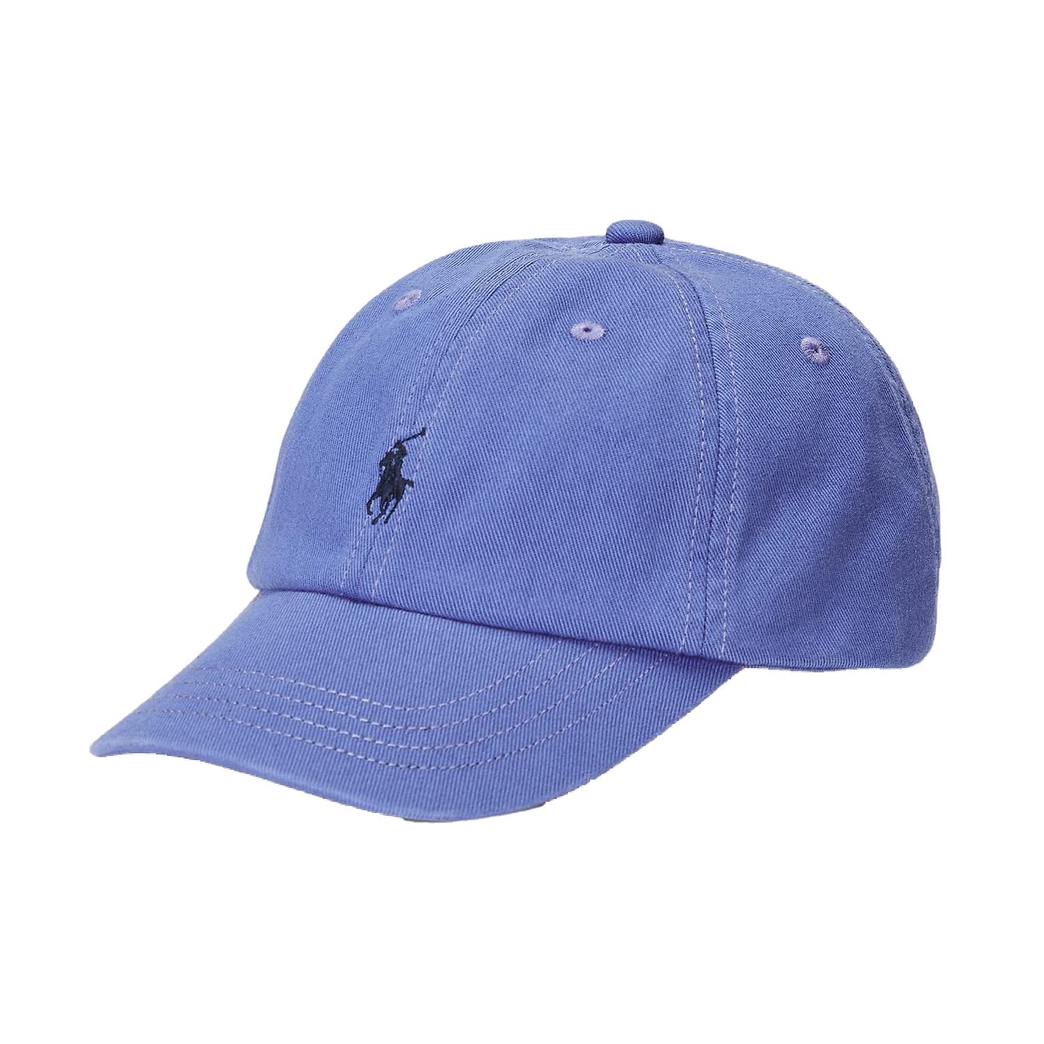 POLO RALPH LAUREN Big Boys Cotton Chino Baseball Cap - Liberty Blue, Adjustable Size 8-20 Years (Big Kid) | Perfect for School, Sports & Outdoor Activities