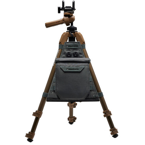 Manfrotto Alpha S.H.O.T. Grip Tripod Kit - Professional Camera Tripod with Adjustable Grip for DSLR & Mirrorless Cameras - Perfect for Photography, Videography & Travel Shooting