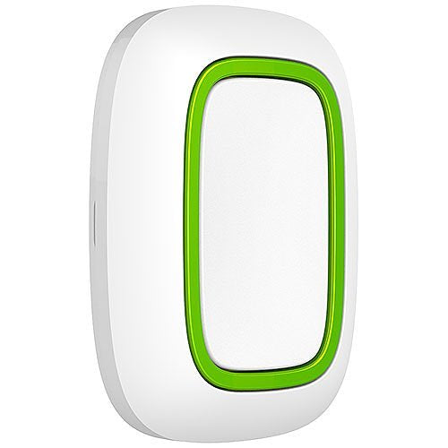 Wireless Panic Button Remote Control - AJAX 42794.26.WH3 for Home Security & Emergency Scenarios (White) | Ideal for Elderly Care, Business Alarms & Personal Safety