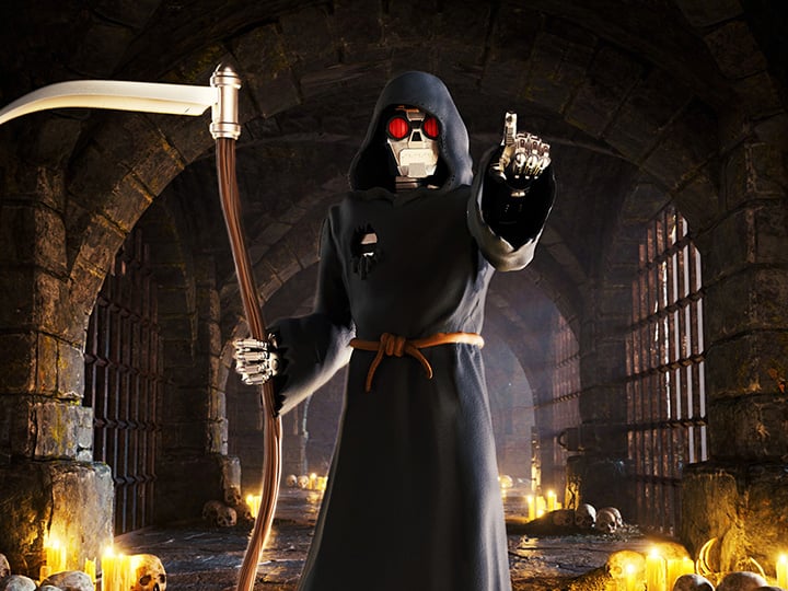 Ultimate Robot Reaper Action Figure - High-Quality Collectible Toy for Kids & Adults | Perfect for Display, Gifts, and Role-Playing Games