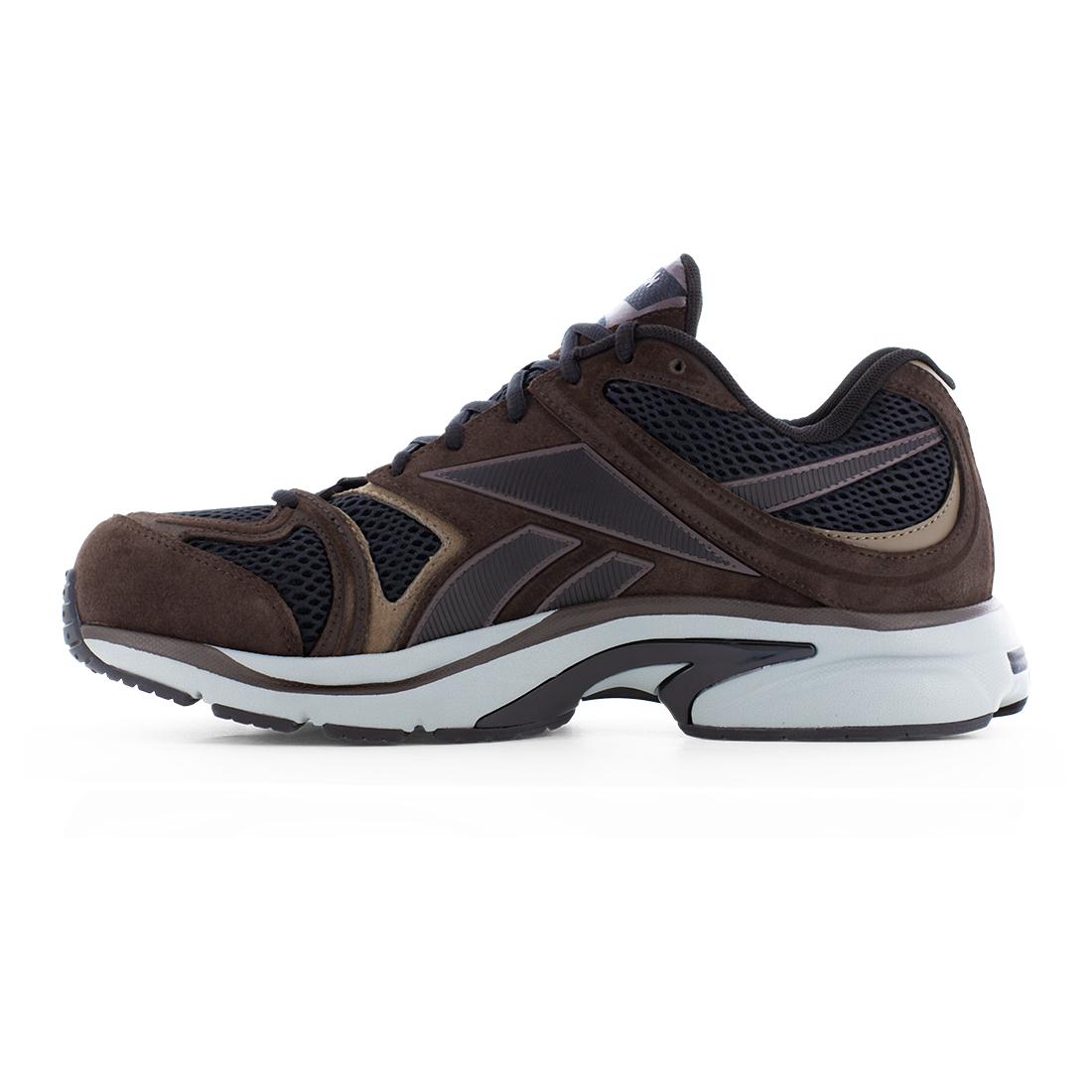 Premier Road Plus VI Athletic Composite Toe Work Shoes for Men - Brown/Black Safety Shoes for Construction, Warehouse & Outdoor Work
