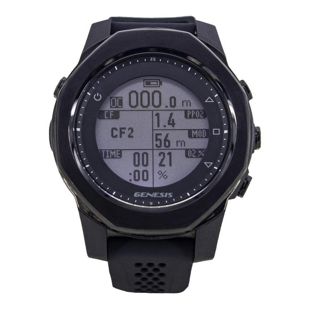 Genesis Centauri Dive Computer - Professional Scuba Diving Watch with Depth Gauge & Nitrox Support - Perfect for Underwater Exploration, Spearfishing, and Technical Diving