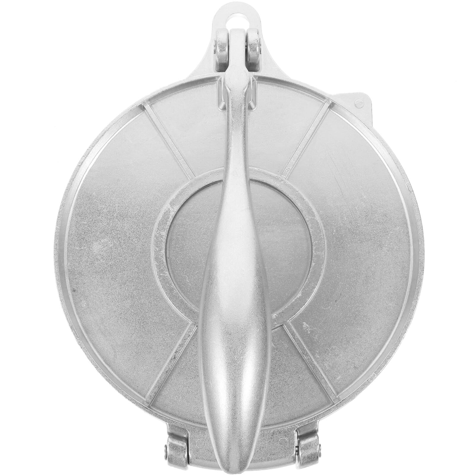 8-Inch ABOOFAN Tortilla Press - Dough Press for Quesadillas, Empanadas, Chapati & Roti - Heavy Duty Cast Iron Tortilla Maker with 20cm Silver Plates - Perfect for Mexican, Indian & Homemade Pizza Dough