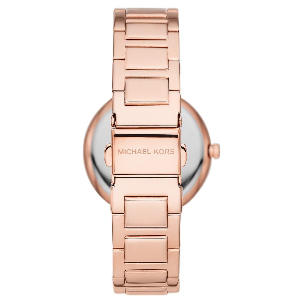 Michael Kors MK1032 Women's Gabbi Watch & Bracelet Set - Luxury Gold-Tone Stainless Steel Watch with Matching Bracelet - Perfect Gift for Her, Birthday, Anniversary & Special Occasions