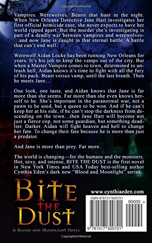 Bite The Dust (Blood and Moonlight) - Gothic Horror Novel for Adults | Dark Fantasy Book with Vampires & Werewolves | Perfect for Halloween Reading & Gothic Literature Fans