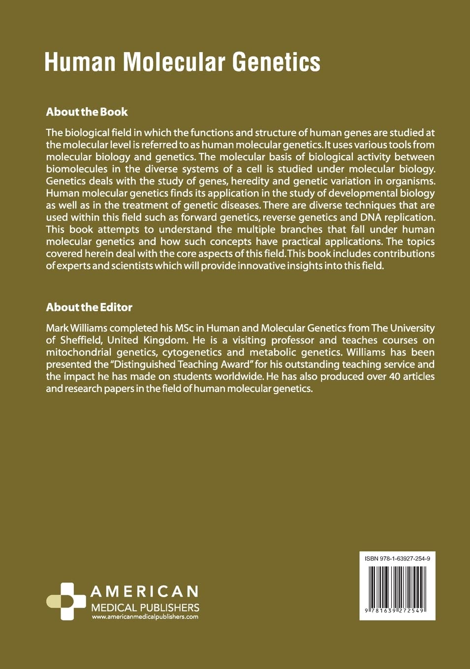 Human Molecular Genetics Textbook - Comprehensive Guide to DNA, Genes & Heredity for Students & Researchers | Study Genetics, Genomics & Medical Applications