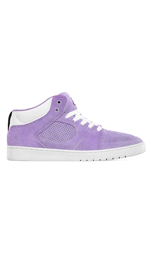eS Accel Slim Mid Mens Shoes - Lightweight Comfortable Sneakers for Running & Walking - Lavender Color - Perfect for Gym, Workouts & Casual Wear