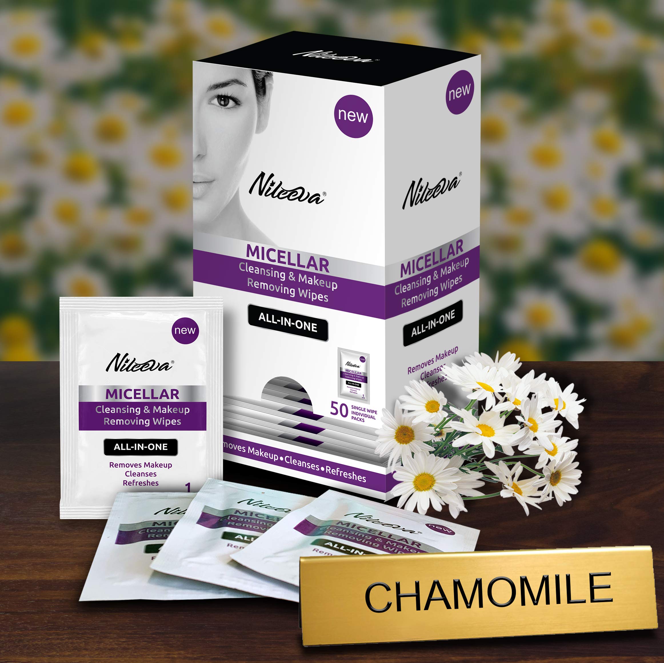 **Premium Face Makeup Remover Wipes - Gentle Cleansing for Home, Travel & Hotels (1200 Wipes, 24 Packs x 50) | Bulk Value, Easy Dispensing Box | Ideal for Daily Skincare, On-the-Go & Hospitality Use**