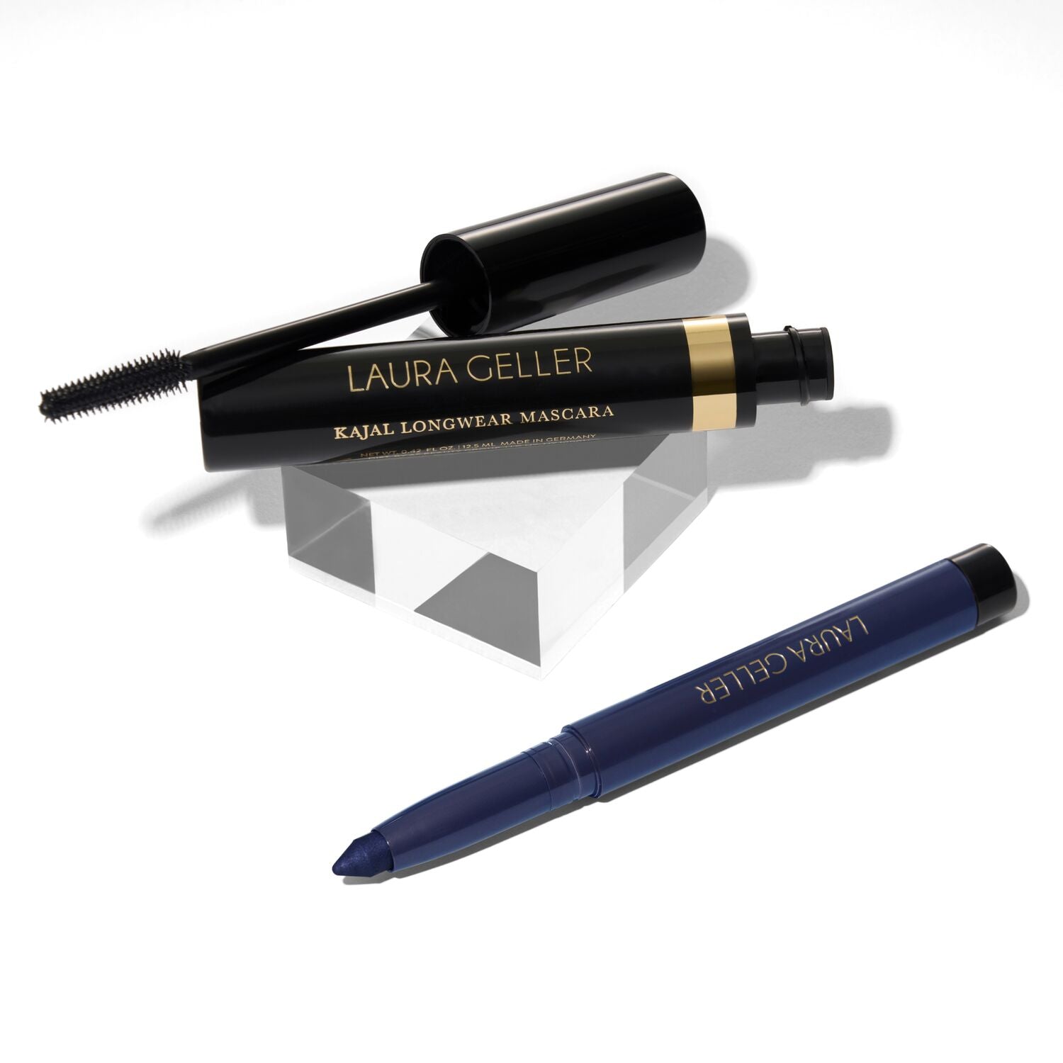 Bold Beauty Kajal Eyeliner Duo - Waterproof & Smudge-Proof Kohl Pencil for Long-Lasting Eye Makeup - Perfect for Everyday Wear, Parties & Special Occasions