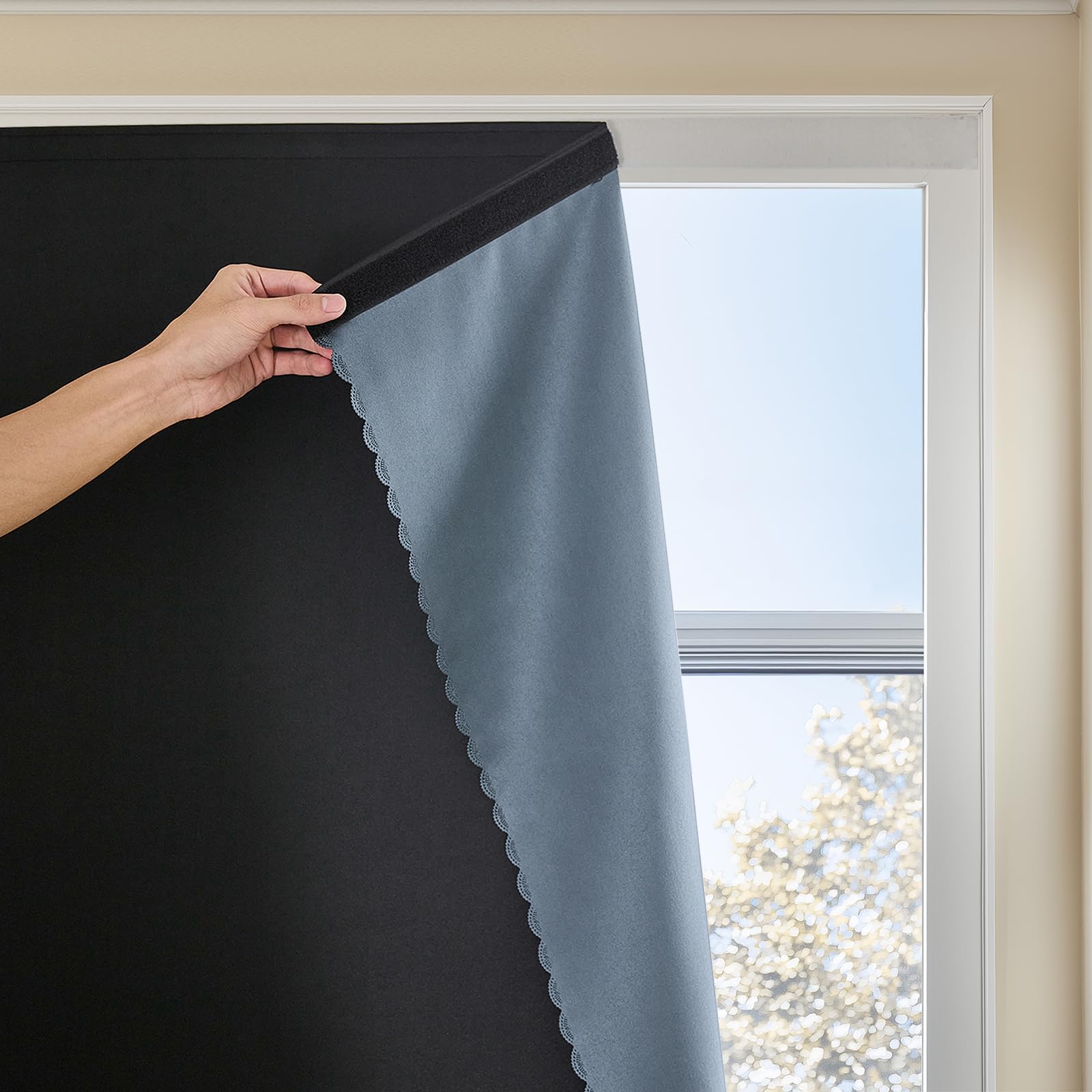 Blackout Thermal Insulated Curtains for Bedroom & Kitchen - 59