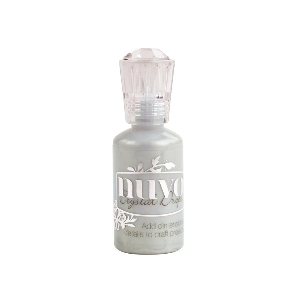 Nuvo Crystal Drops Metallic Silver Lining 655n - Perfect for DIY Crafts, Home Decor, and Jewelry Making