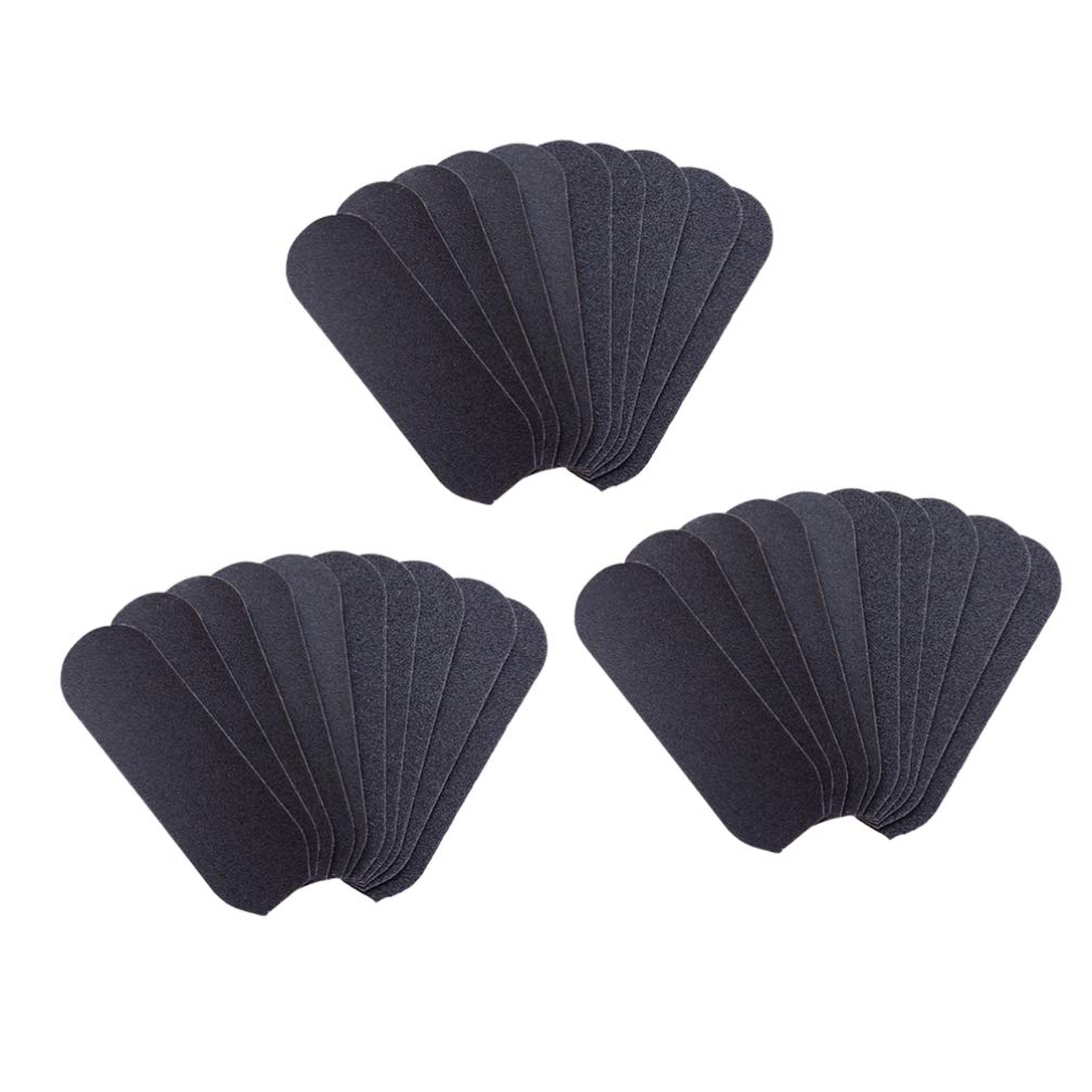 Exceart 50pcs Manicure Nail File Refills - Professional Dead Skin & Heel Sander Pedicure Tool Replacement for Home & Salon Nail Care
