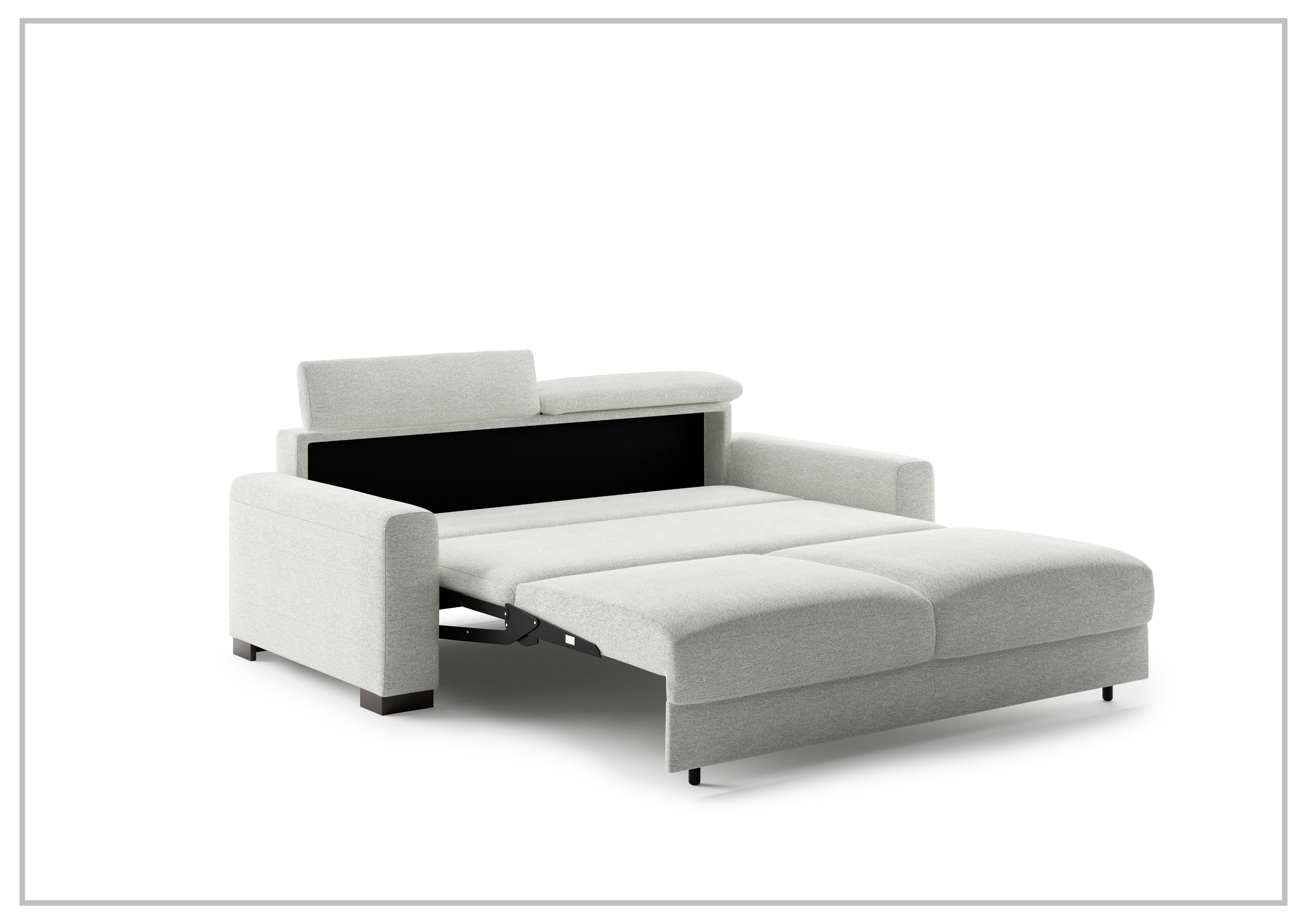Luonto Elliot King Size Sleeper Sofa with Hybrid Deluxe Function - Convertible Sofa Bed for Guest Room, Living Room & Small Spaces - Comfortable & Space-Saving Furniture for Apartments & Homes