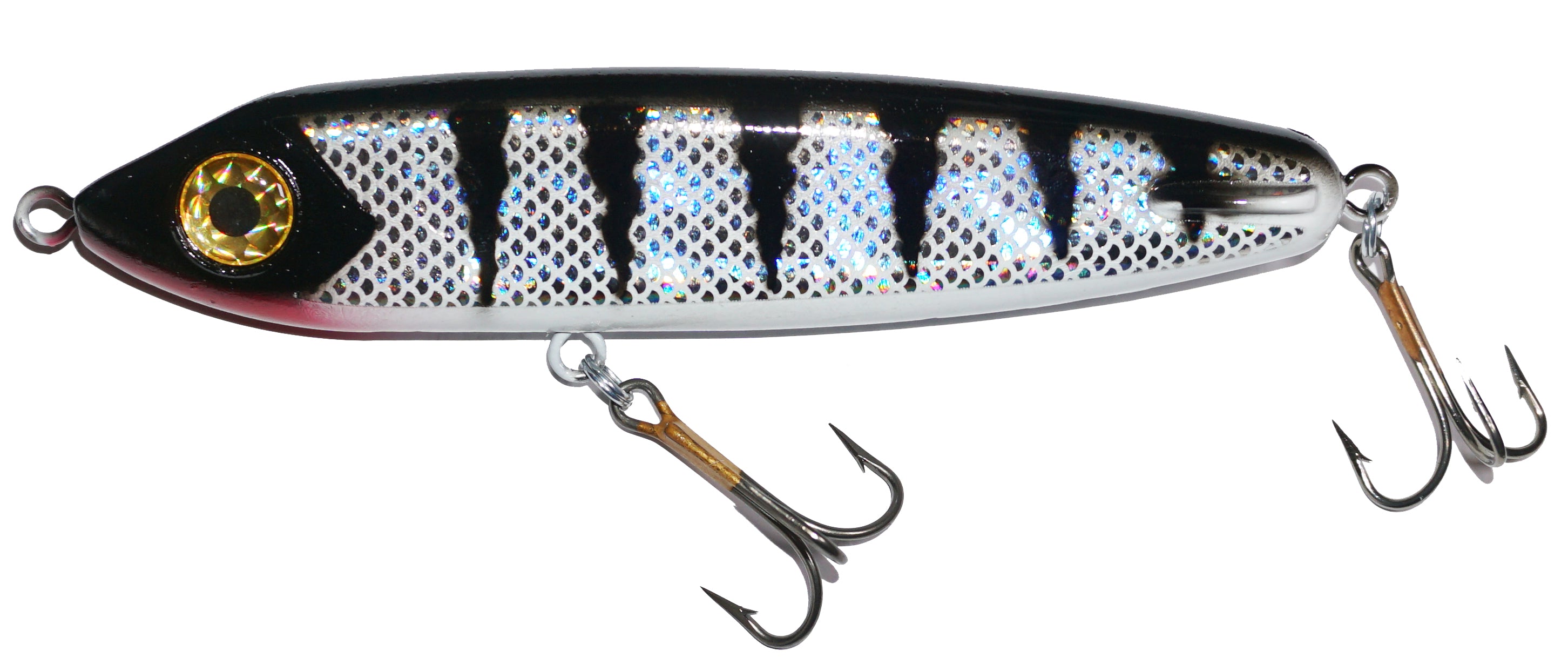 Drifter 8 Hellhound Glide Bait Flash Series - Premium Fishing Lure for Bass & Pike - Perfect for Freshwater & Saltwater Fishing Adventures