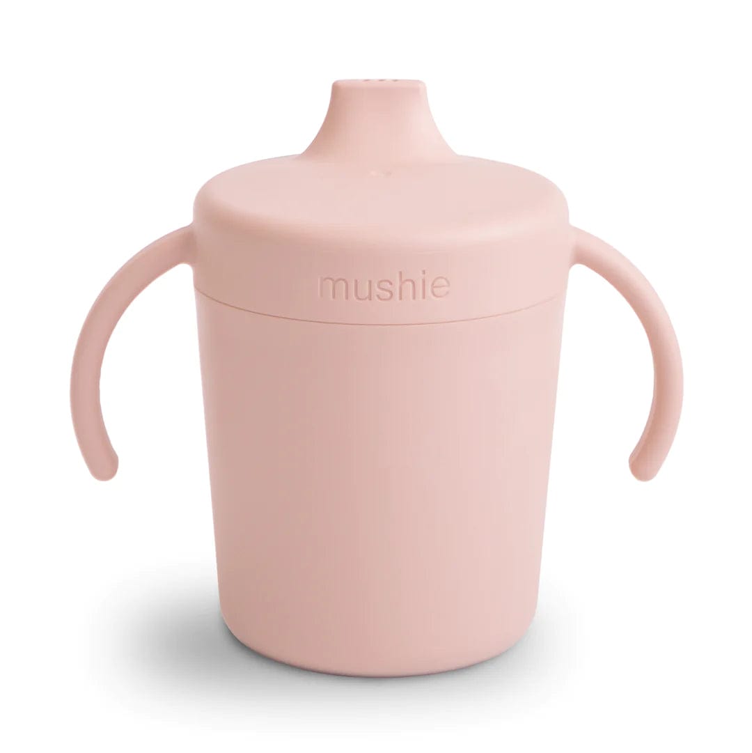 Mushie Trainer Sippy Cup - BPA-Free Baby Drinking Cup with Spill-Proof Lid & Soft Spout - Ideal for Toddler Transition from Bottle to Cup - Perfect for Home, Daycare & On-the-Go Use