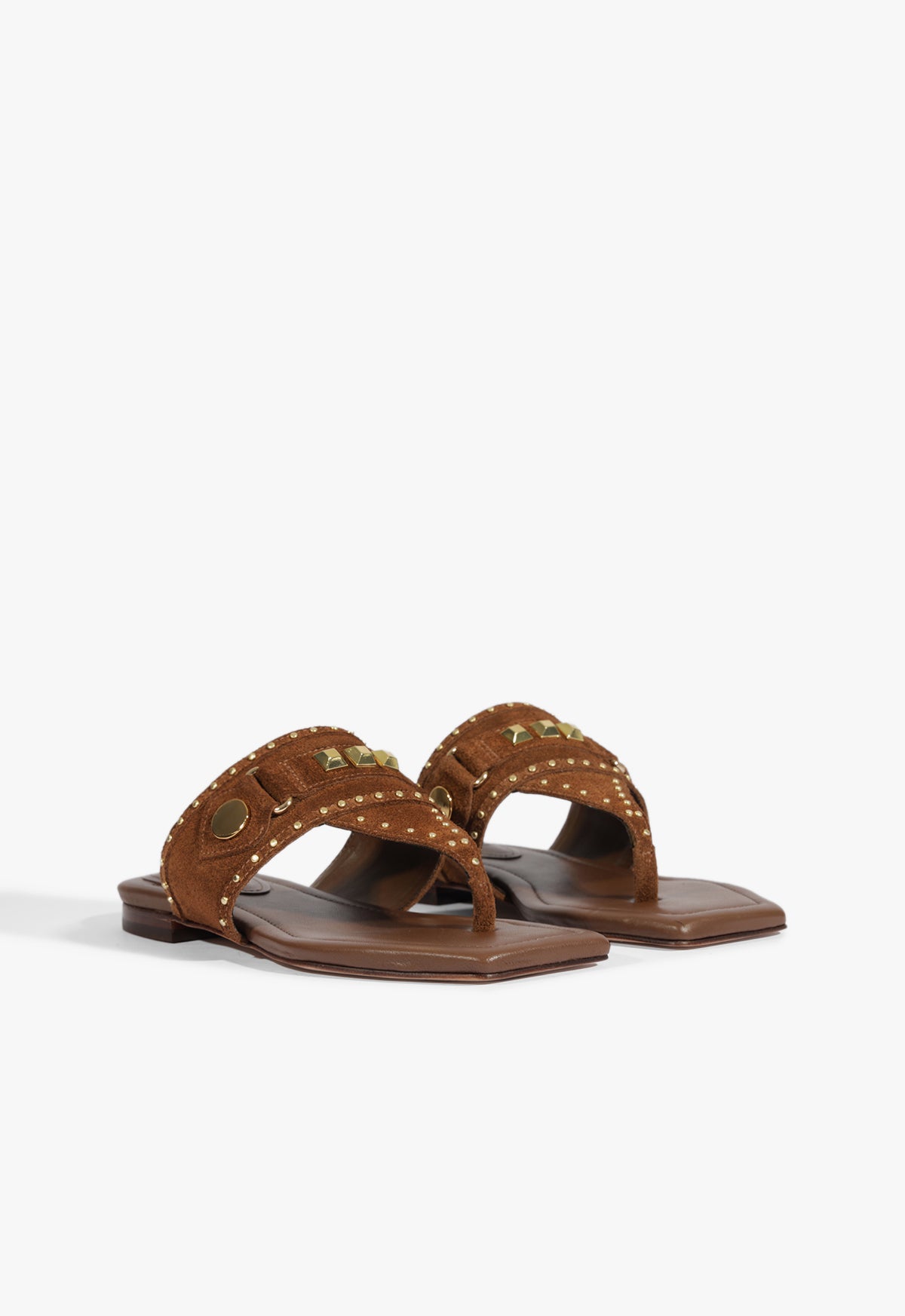Aria Brown Suede Sandals for Women - Comfortable Casual Summer Shoes with Soft Leather Straps - Perfect for Beach, Vacation & Everyday Wear
