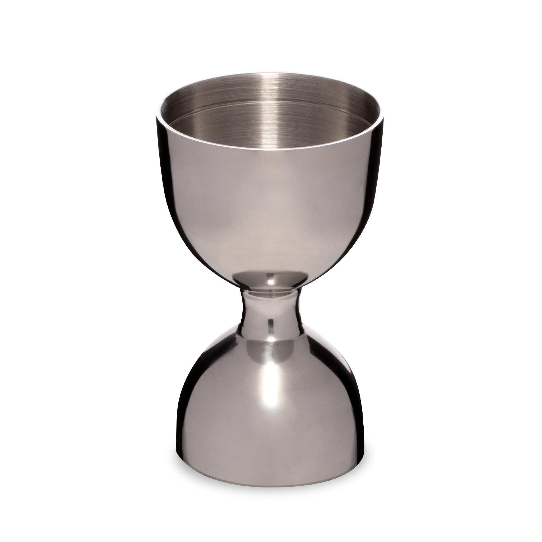 LEOPOLD® Stainless Steel Jigger - 1oz & 2oz Dual Measuring Cup for Cocktails, Bartending, and Mixology - Perfect for Home Bars and Professional Use