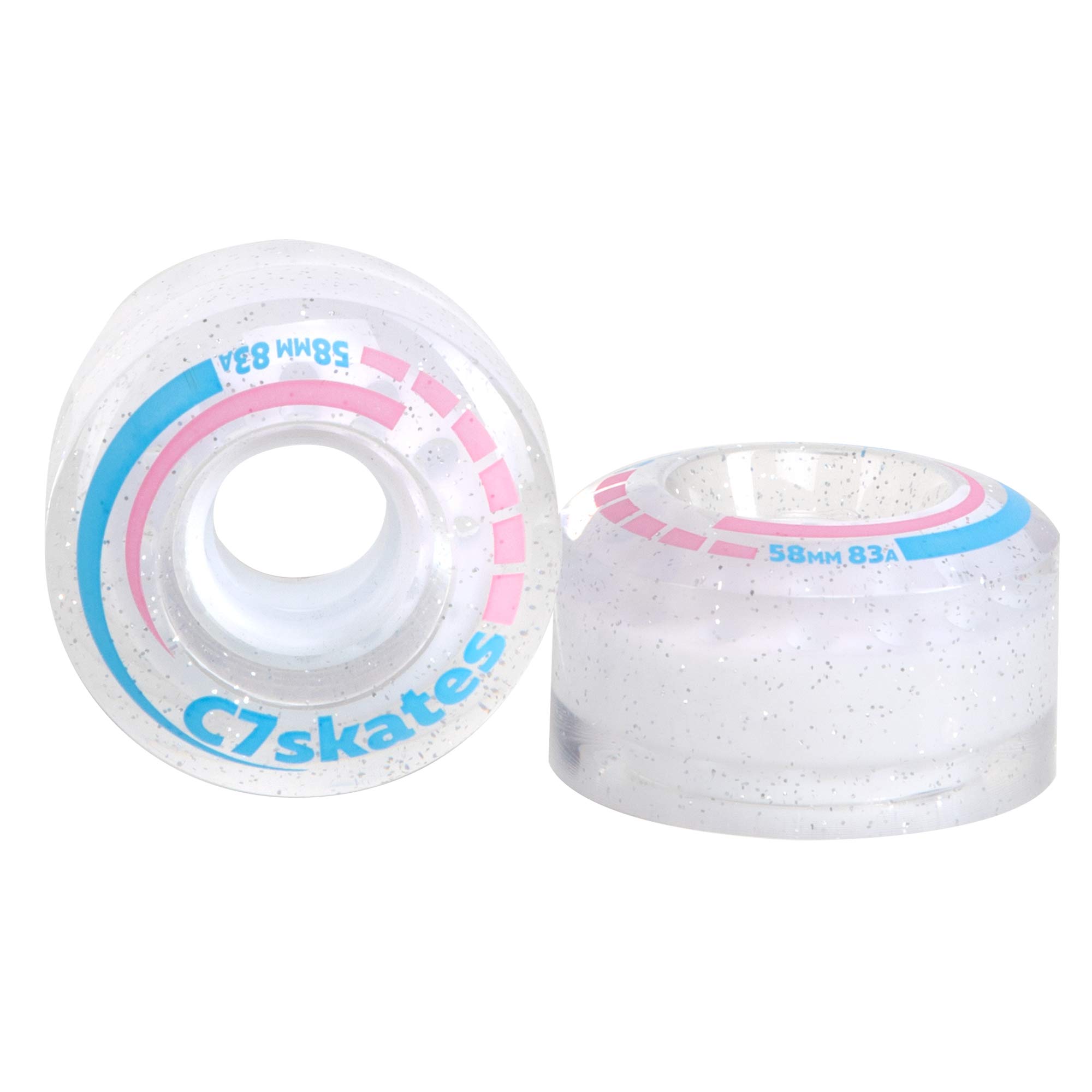 Premium C7skates Roller Skate Wheels - Smooth Ride for Outdoor Skating