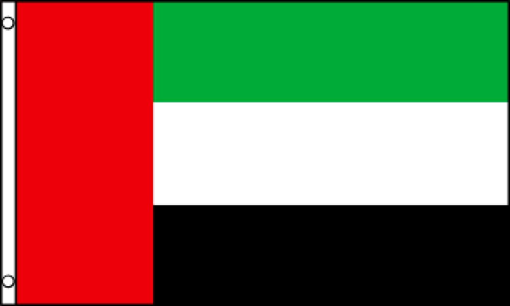 50 Pack UAE United Arab Emirates Polyester Flags 3x5 Feet - Perfect for National Day Celebrations, Sporting Events & Home Decor