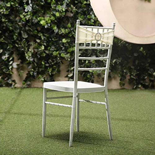 25PCS Stretch Chair Sashes with Buckle - Elegant Wedding Chair Bands for Banquet, Hotel, Birthday Party Decorations - Perfect for Bridal Showers, Baby Showers & Special Events