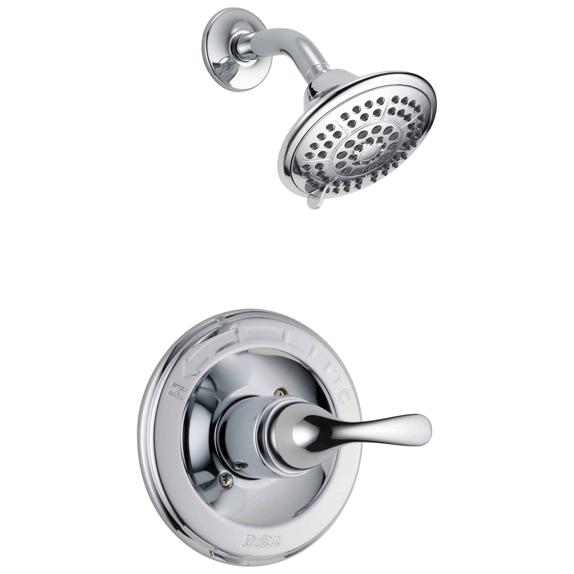 Delta T13220-SHC Classic 13 Series 3-Spray Shower Faucet Set with Shower Head & Handle - Chrome Finish for Bathroom & Shower Trim Kit - Perfect for Modern Home Renovation & Spa-Like Experience