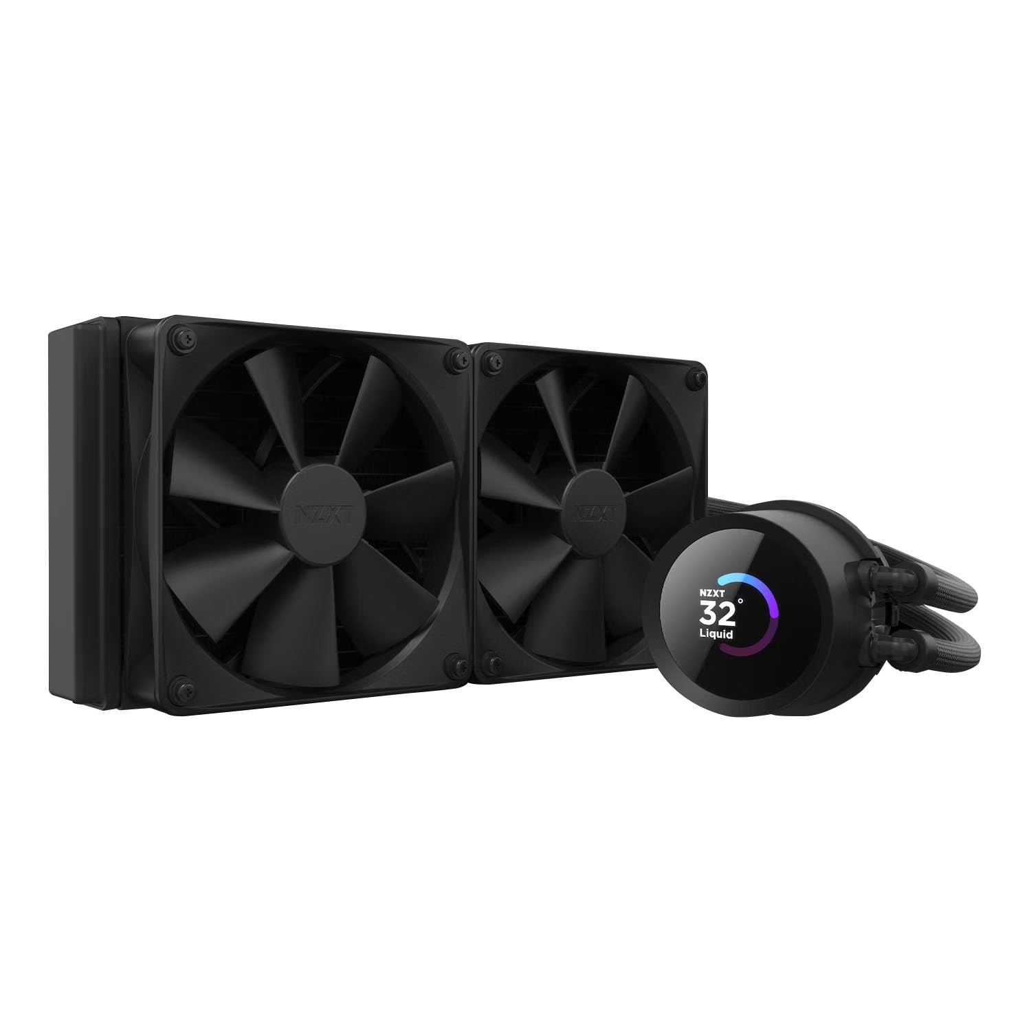 NZXT Kraken 240mm RGB AIO Liquid CPU Cooler with 1.54
