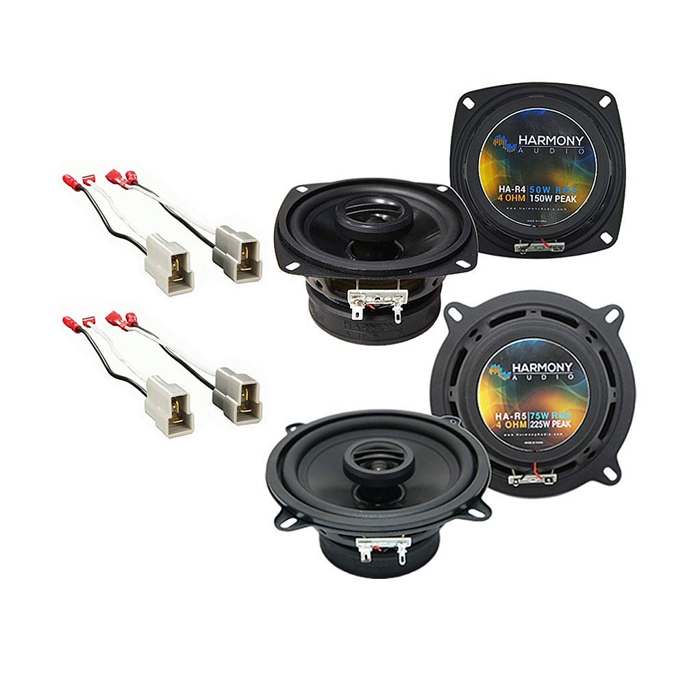 1992-1994 Suzuki Swift Factory Speaker Replacement - Harmony Audio R4 R5 Package | Car Audio Upgrade for Enhanced Sound Quality | Perfect for Road Trips & Daily Commutes