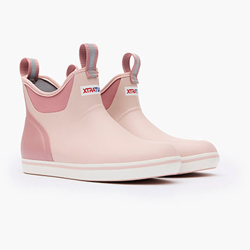 Women's 6-Inch Ankle Deck Boots - Waterproof Slip-Resistant Comfortable Shoes for Outdoor Hiking, Walking & Casual Wear