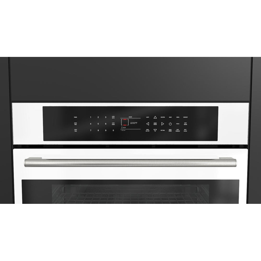 Fulgor Milano 30-inch Built-In Electric Convection Wall Oven with Multiple Color Options (F7SP30) - Perfect for Modern Kitchens, Baking, Roasting & Entertaining