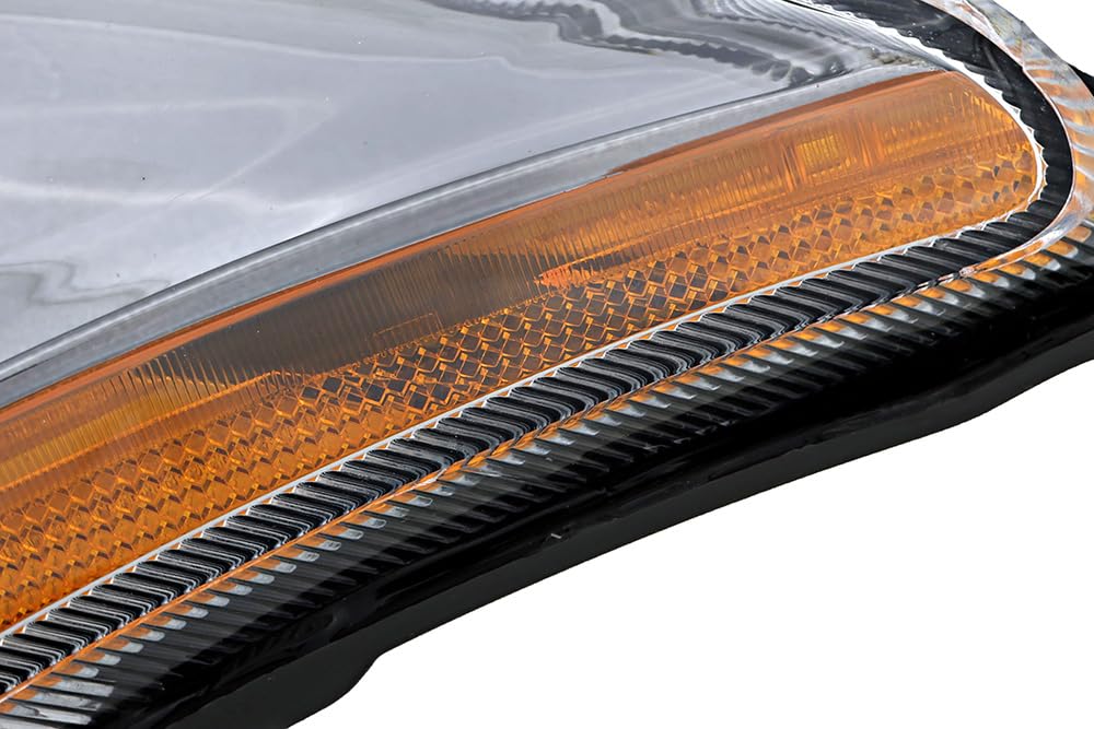 2007-2009 Nissan Sentra Replacement Headlight Assembly - Halogen Headlamp Set for Driver & Passenger Side - Perfect for Night Driving and Foggy Conditions