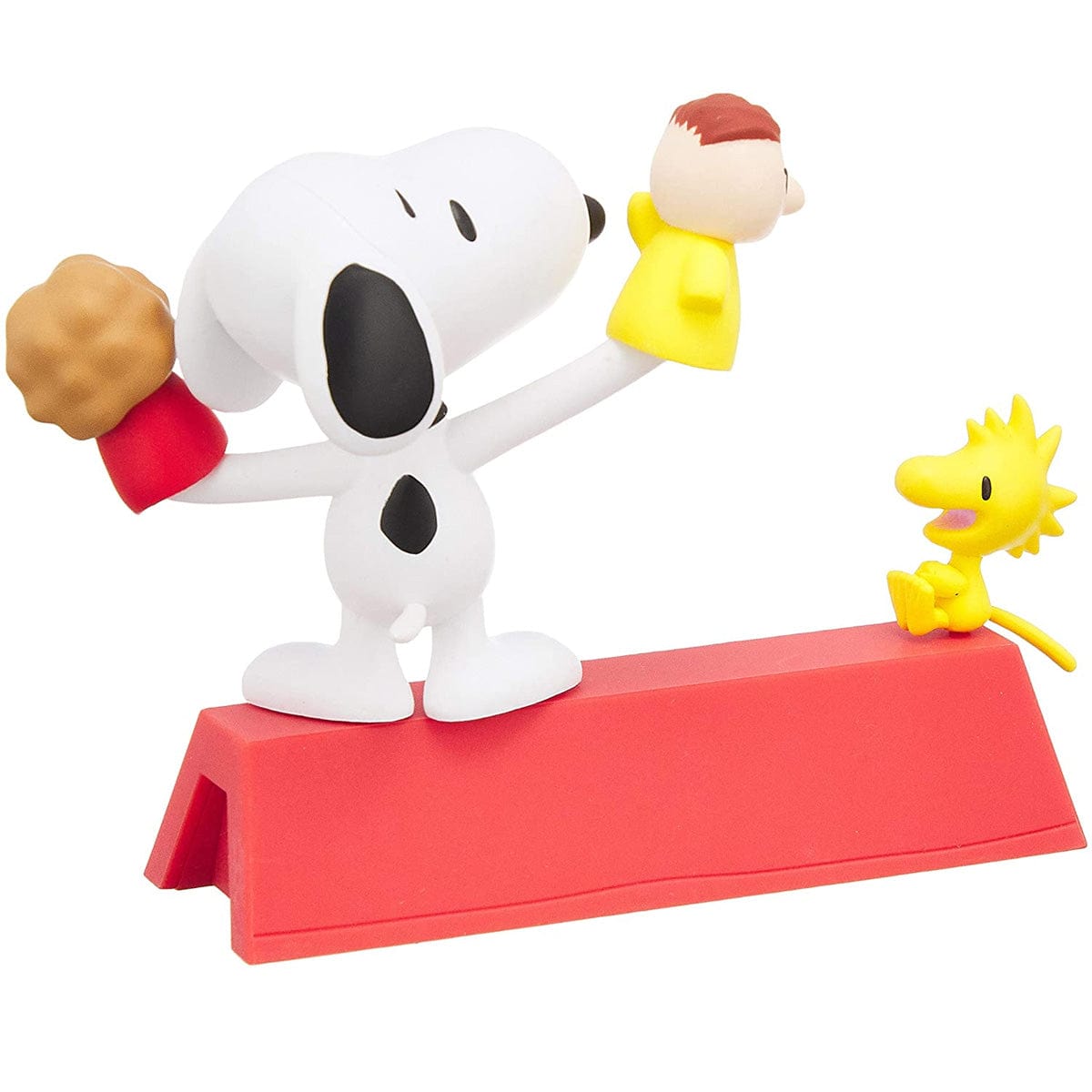 Medicom Peanuts Series 11 Snoopy & Woodstock Puppet Figurine - Collectible UDF Vinyl Toy for Display, Gift & Anime Fans