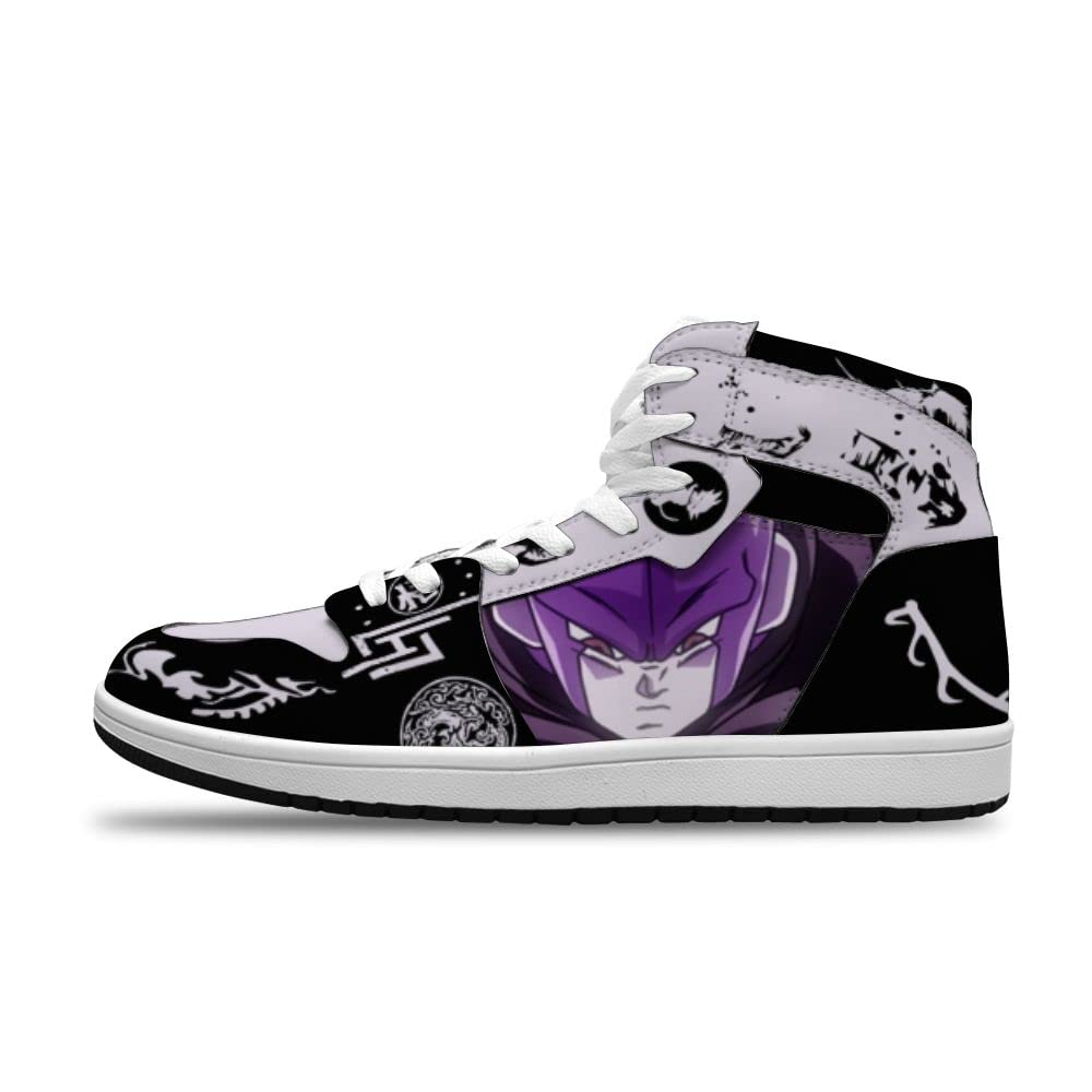 NINGDHUAIX Custom Anime Saiyan Basketball Shoes for Men & Women - Lightweight Sports Sneakers for Running, Gym & Casual Wear - Dragon Ball Z Inspired Fashion Sneakers
