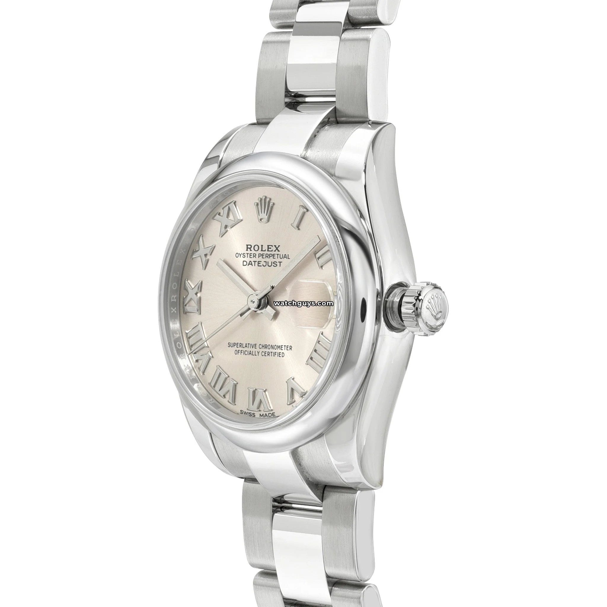 Rolex Datejust 178240 Women's Watch - Pink Dial, Roman Numerals, Oyster Bracelet - Luxury Dress Watch for Business & Formal Occasions