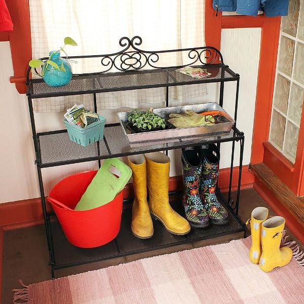 Durable Waterproof Boot Tray for Gardeners - Heavy Duty Shoe Organizer with Drain Holes - Perfect for Entryway, Mudroom, Garage & Outdoor Use