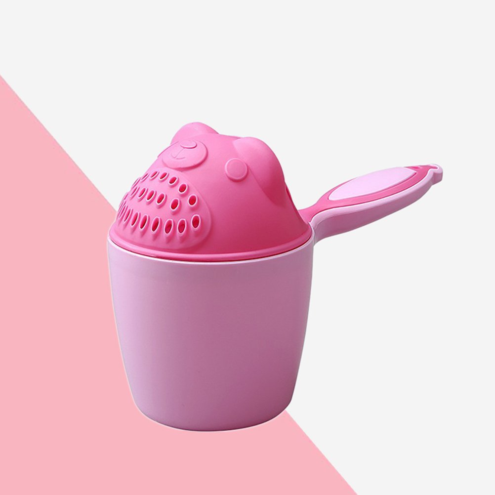 NUOBESTY Baby Shampoo Cup with Sprinkler - Fun Bath Water Scoop & Bailer for Toddlers - Perfect Bath Time Toy for Kids' Hair Washing & Playtime