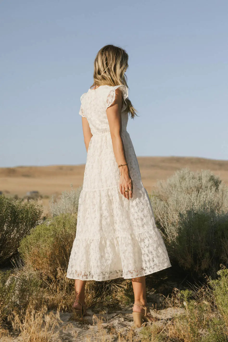 Elegant Cream 'Isn't It Lovely' Dress for Women | Final Sale | Perfect for Weddings, Parties & Special Occasions