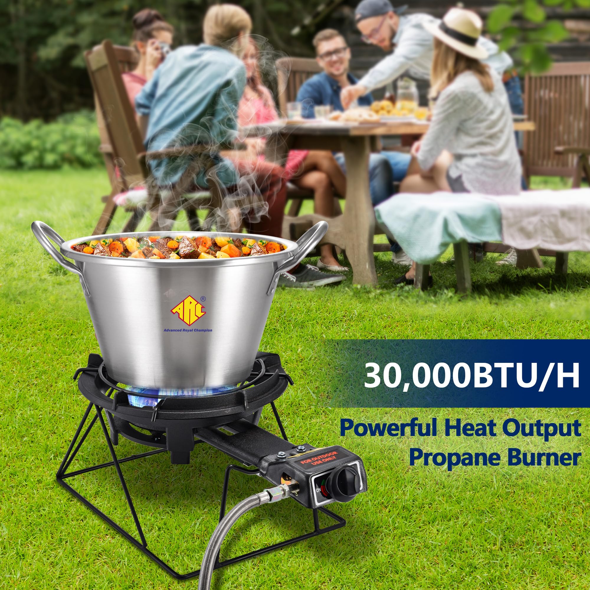 ARC Outdoor Propane Burner Stove - 13