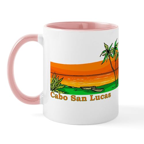 White/Pink Inside - Cabo San Lucas, Mexico Mug