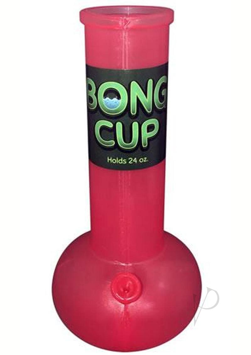 20oz Bong Cup - Durable & Stylish Red Water Bottle for Hiking, Gym & Outdoor Activities