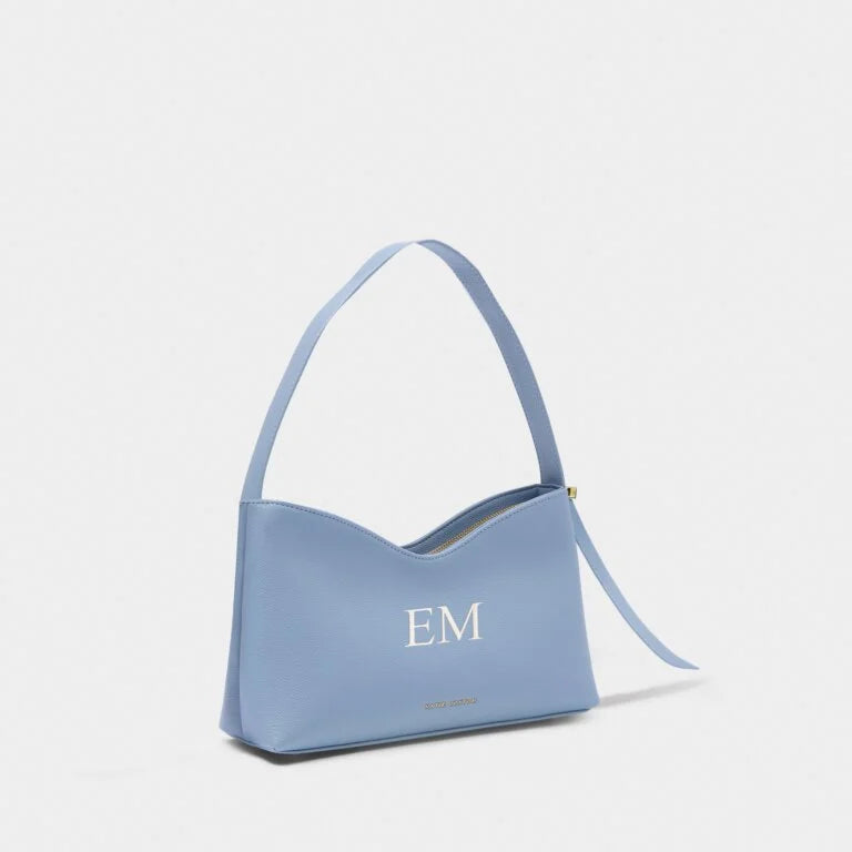 Katie Loxton Camille Small Shoulder Bag for Women - Stylish Cornflower Blue Crossbody Purse | Perfect for Everyday Use, Work, Travel & Date Night