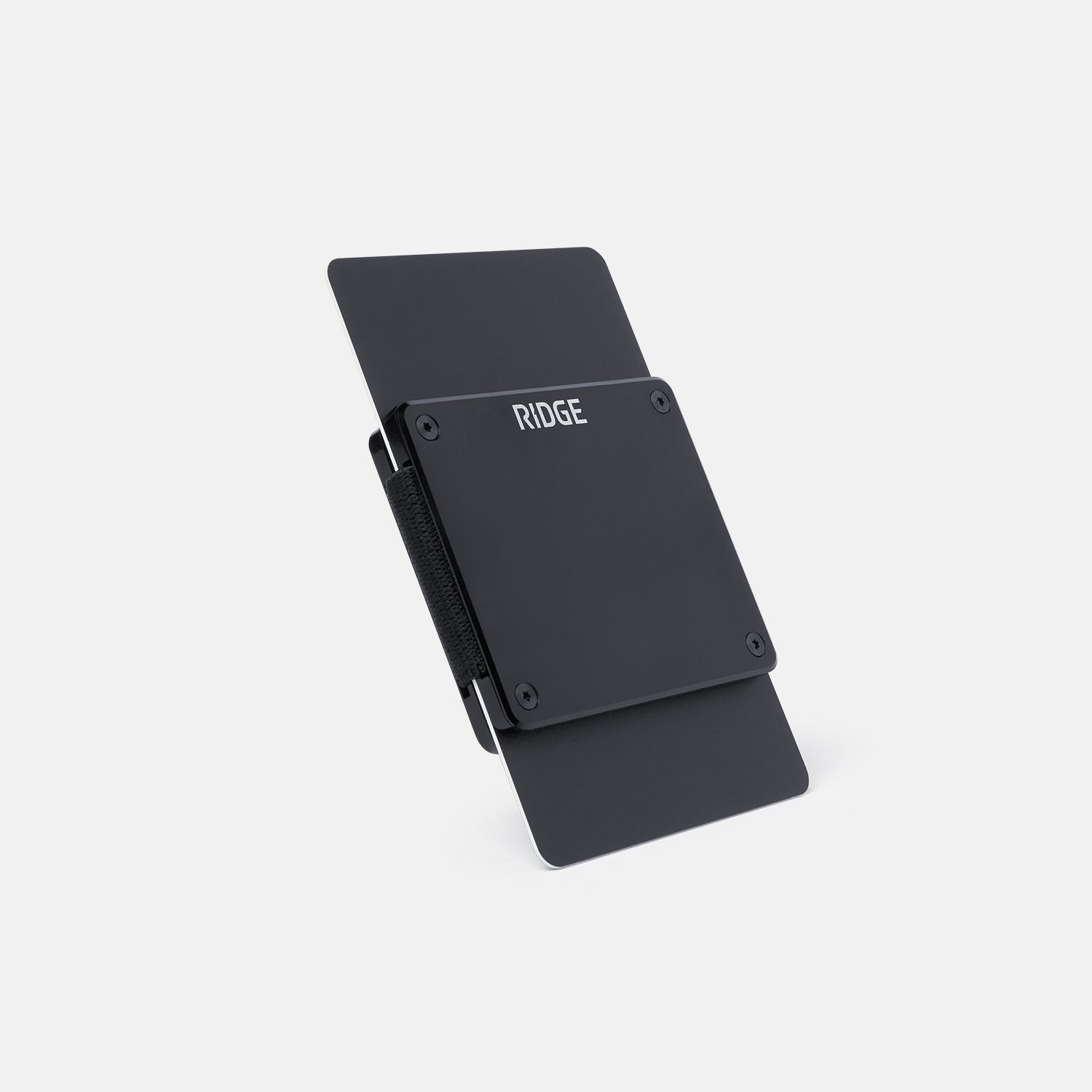 The Ridge Lite Slim Minimalist Wallet - Royal Black RFID Blocking for Men | Perfect for Travel, Everyday Carry & Secure Card Storage