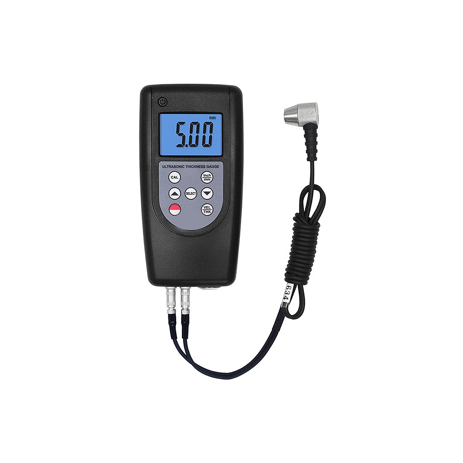 Digital Ultrasonic Thickness Gauge Meter - AMA009 | Portable & Precise Thickness Tester for Metal, Plastic, Pipes | Ideal for Industrial Inspection, Quality Control & Maintenance